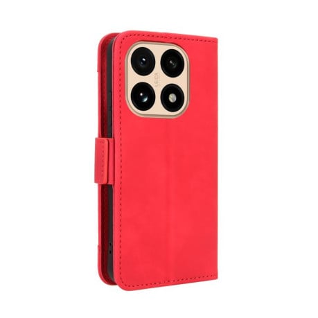 Чехол-книжка Skin Feel Calf на Xiaomi 15T 5G - красный
