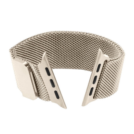 Браслет из нержавеющей стали Milanese Loop Magnetic для Apple Watch Ultra 49mm /45mm /44mm /42mm - серый