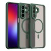 Чохол Fan Dun Series гібрид з Magsafe і захистом камери на Galaxy A27 5G — зелений