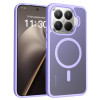 Противоударный чехол Skin Feel TPU Hybrid PC MagSafe для Xiaomi 15T Pro 5G — фиолетовый