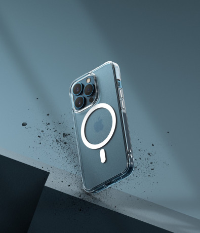 Оригинальный чехол Ringke Fusion (MagSafe) для iPhone 13 Pro - transparent