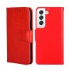 Чехол-книжка Crystal Texture для Samsung Galaxy S22 Plus 5G - красный