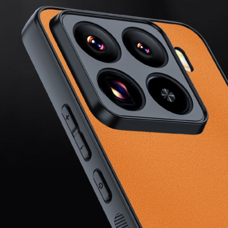 Противоударный чехол Plain Skin для Xiaomi 15  - черный