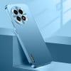 Противоударный чехол Streamer Series Micro Frosted Metal Paint PC для OnePlus 13R/Ace 5/Ace 5 Pro - голубой