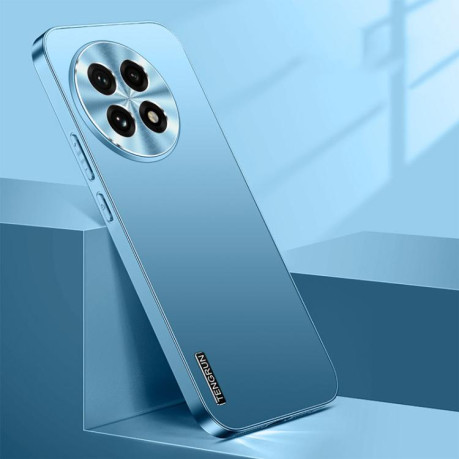 Противоударный чехол Streamer Series Micro Frosted Metal Paint PC для OnePlus 13R/Ace 5/Ace 5 Pro - голубой