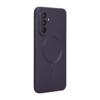 Чехол ENKAY с MagSafe Matte и защитой камеры на Samsung Galaxy A17 / A26 5G - фиолетовый
