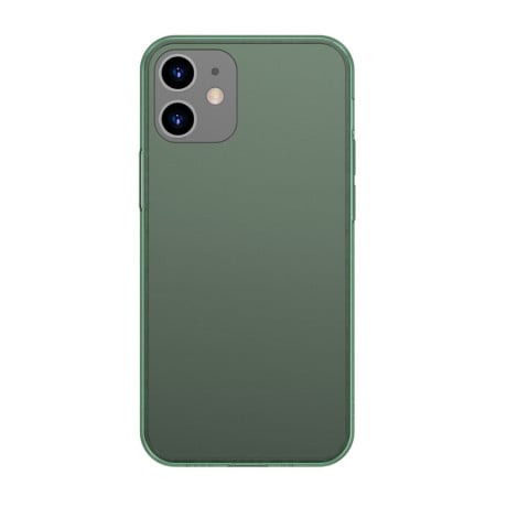 Чехол Baseus Frosted Glass для iPhone 12 Pro / iPhone 12 - зеленый