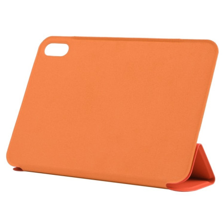 Магнитный чехол-книжка Ultra-thin Non-buckle на iPad mini 6 - оранжевый