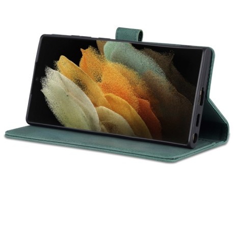 Чохол-книжка AZNS Dream II Skin Feel для Samsung Galaxy S22 Ultra - зелений