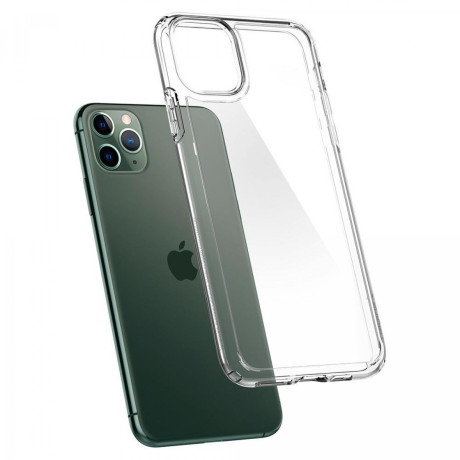 Оригінальний Чохол Spigen Ultra Hybrid для iPhone 11 Pro Max Crystal Clear (прозорий)