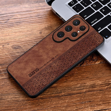 Протиударний чохол AZNS 3D Skin Feel для Samsung Galaxy S25 Ultra 5G - коричневий