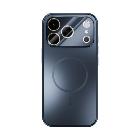 Противоударный чехол ABEEL Heat Dissipation Frosted MagSafe для iPhone 17 Pro - синий