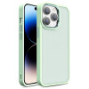 Противоударный чехол Shield Skin Feel для iPhone 15 Pro - зеленый