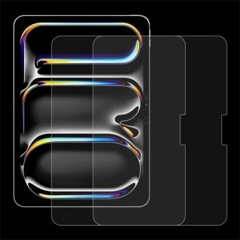 Комплект защитного стекла 2pcs 0.26mm 9H 25D для iPad Pro 11 2024