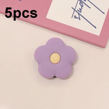 Силіконовий кронштейн - кільце із пряжкою для телефону Silicone Mobile Phone Airbag Bracket - фіолетовий