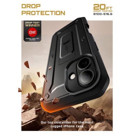 Оригинальный чехол Supcase UB Pro на iPhone 17 - Black