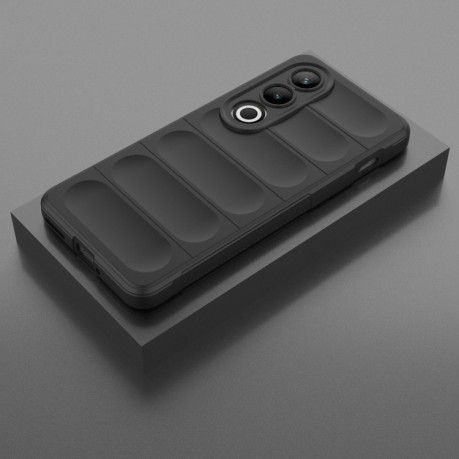 Силіконовий чохол Magic Flannel для OnePlus Ace 3V - чорний