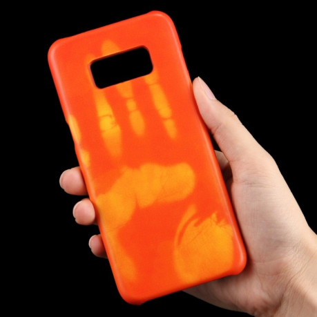 Термочохол Discoloration для Samsung Galaxy S8 - помаранчевий