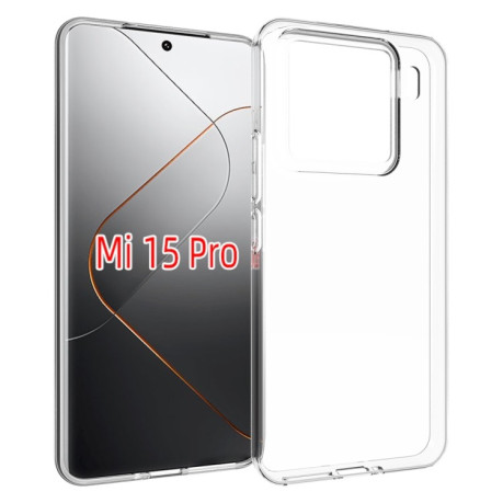 Протиударний чохол Waterproof Texture для Xiaomi 15 Pro - прозорий