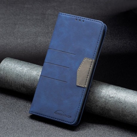 Чехол-книжка Magnetic Splicing для Xiaomi Redmi 10 - синий