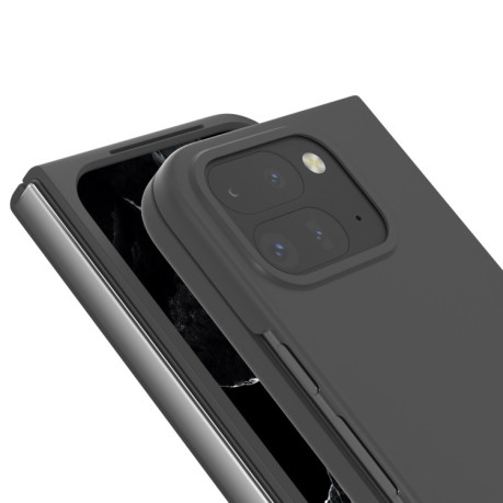 Противоударный чехол Skin Feel PC для Google Pixel 9 Pro Fold - черный