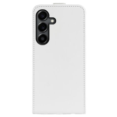 Фліп-чохол із фактурою R64 Single на Samsung Galaxy S25 FE 5G - білий