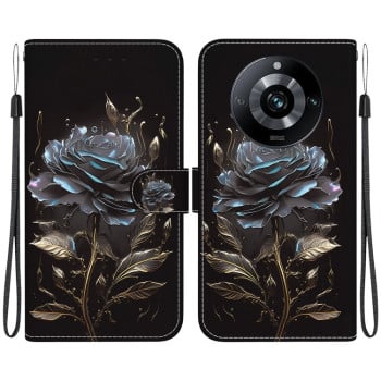 Чохол-книжка Crystal Texture Colored Drawing Series для Realme 11 Pro 5G / 11 Pro+ - Rose