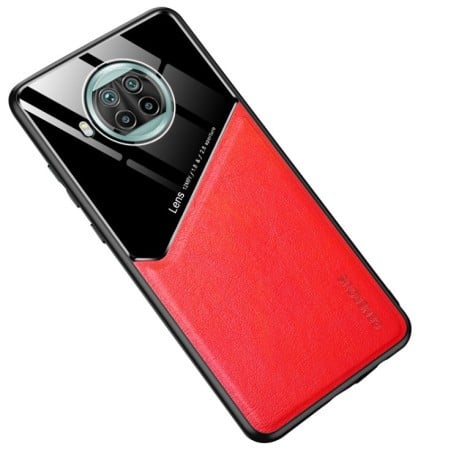 Противоударный чехол Organic Glass для Xiaomi Mi 10T Lite - красный