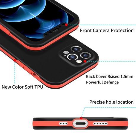 Противоударный чехол Dual-color для iPhone 11 Pro Max - черный