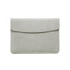 Чохол сумка Litchi Texture Liner для MacBook Pro 16 A2141 - сірий