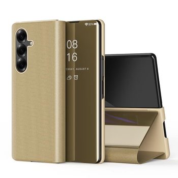 Чохол-книжка Clear View на Galaxy Fold8 Ultra 5G — золотий