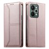 Чехол-книжка Escase из эко-кожи с магнитом и RFID для Realme 15 5G / Realme 15 Pro 5G — розовый