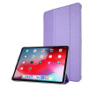 Чехол-книжка Silk Texture Three-fold на iPad Pro 12.9 (2021/2020) - фиолетовый