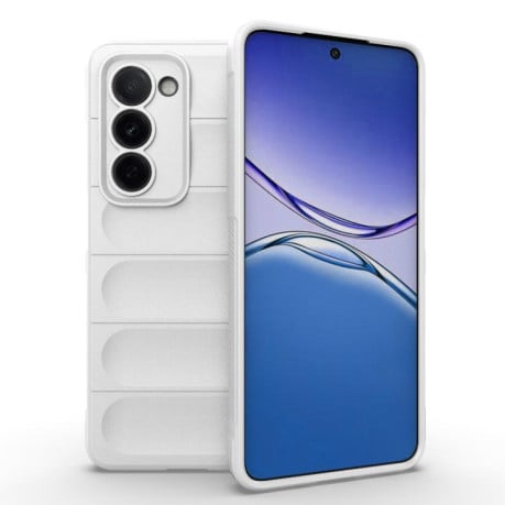 Силиконовый чехол Magic Flannel на OPPO A5 5G Global / K13x 5G Global - белый