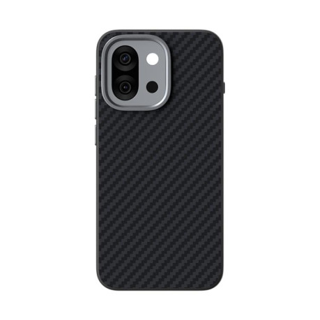 Ультратонкий чехол ABEEL 6D Micro Relief MagSafe Magnetic на OnePlus 13T - Carbon Fiber Black