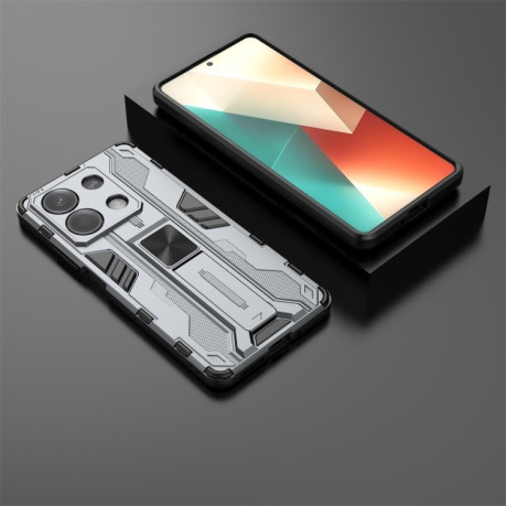 Противоударный чехол Supersonic для For Redmi Note 13 - серый