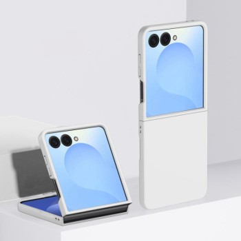 Полімерний чохол Special Skin Feel PC Full Coverage на Samsung Galaxy Flip8 5G — білий