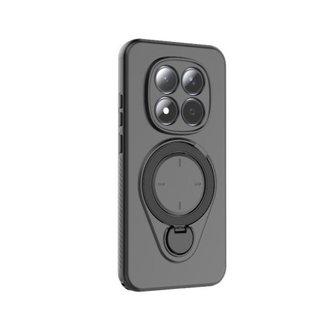 Чехол Ring Shield MagSafe с кольцом-держателем 360° для Redmi Note 15 Pro 5G Global 163.6mm — чёрный