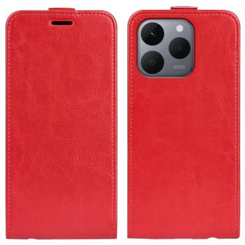 Флип-чехол R64 Texture Single для Realme 15T — красный