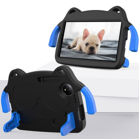 Противоударный чехол Ice Baby EVA Shockproof Hard для Xiaomi Redmi Pad 4G SE 8.7 2024 - Black+Blue