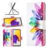 Чохол-гаманець Colored Drawing Pattern для Samsung Galaxy A73 5G - Sun Flower