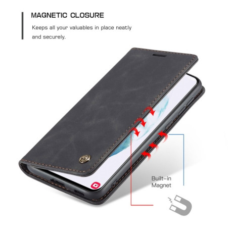 Чехол-книжка CaseMe-013 Multifunctional на Samsung Galaxy S21 - черный