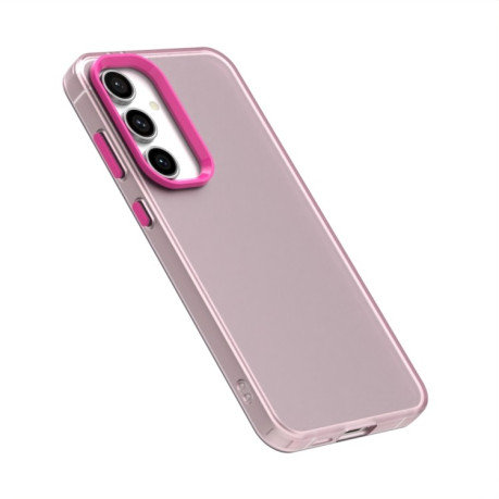 Противоударный чехол Candy Series для Samsung Galaxy S24 FE 5G - красный