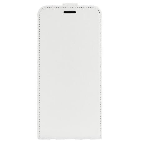 Чехол Cross Leather Ring Vertical Zipper Wallet для Motorola Edge 60 Pro - білий