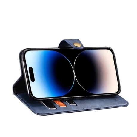 Чехол-книжка idewei Retro Texture для Realme 10 5G - синий