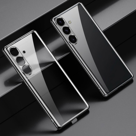 Чохол SULADA Electroplating Frosted TPU для Samsung Galaxy S24 5G - чорний