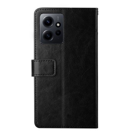 Чехол-книжка Y-shaped Pattern для Xiaomi Redmi Note 12 4G Global - черный