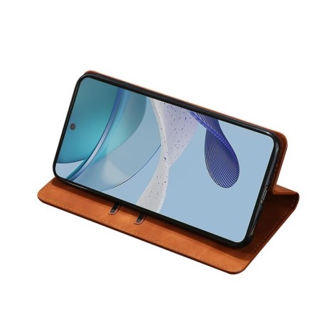 Чохол-книжка Skin Feel Magnetic для Realme GT Neo5 SE - коричневий