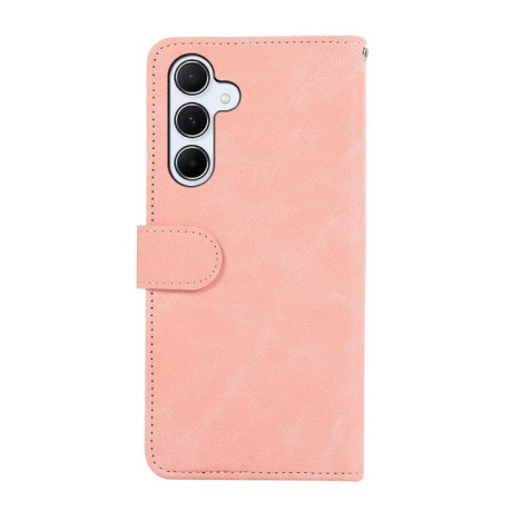 Чехол-книжка ABEEL Color Block Magnetic RFID Leather на Samsung Galaxy A26 5G - Pink-Cyan