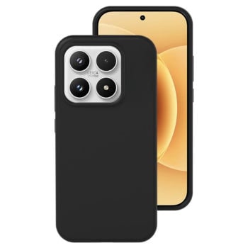 Силиконовый чехол Liquid Silicone Skin-friendly на Xiaomi 17 - черный